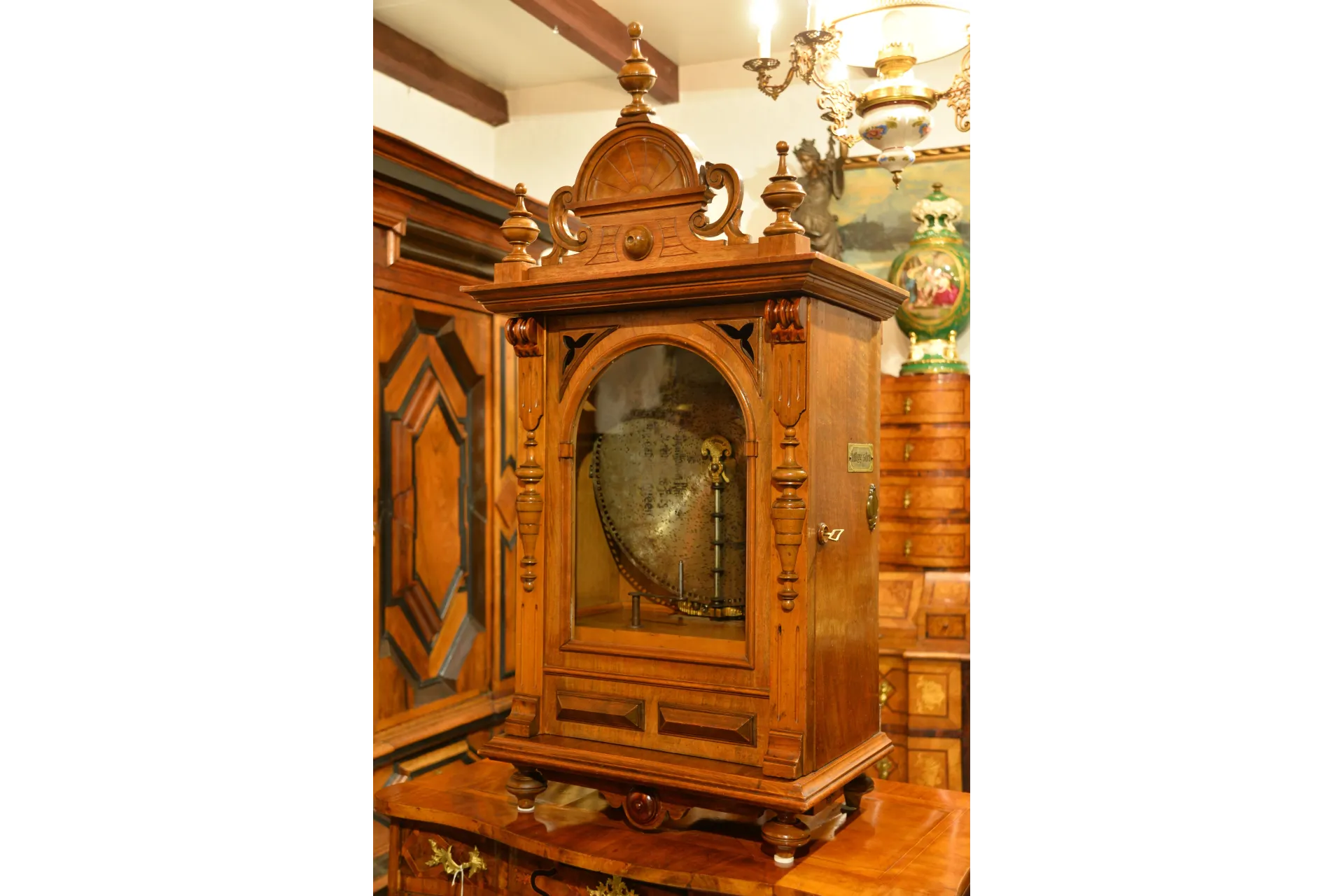 POLIFON POLYPHON SZAFA GRAJĄCA ok. 1880r