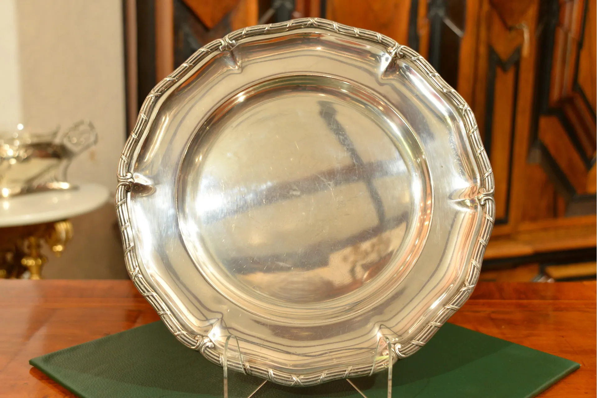 OKRĄGŁA PATERA P&Oacute;ŁMISEK PLATER DUFVA 1901r