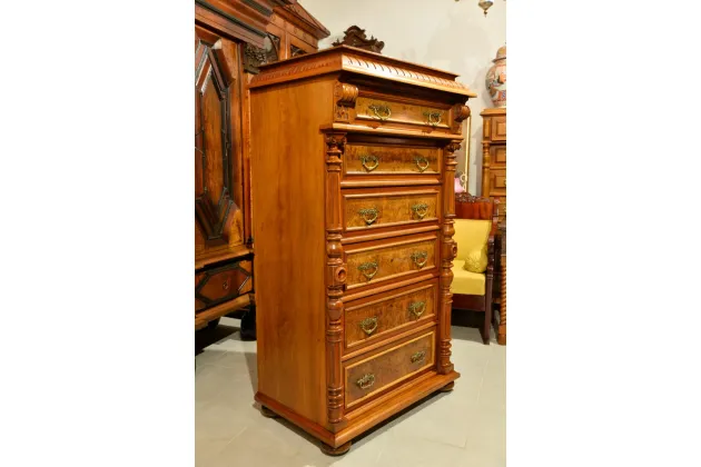 KOMODA SZYFONIERA EKLEKTYCZNA 1880r 100% ORYGINAŁ