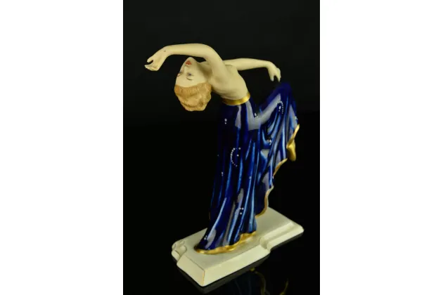 TANCERKA ROYAL DUX proj. SCHAFF ok. 1930r
