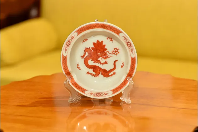 POPIELNICZKA MIŚNIA RED DRAGON SMOK 1934-1945r
