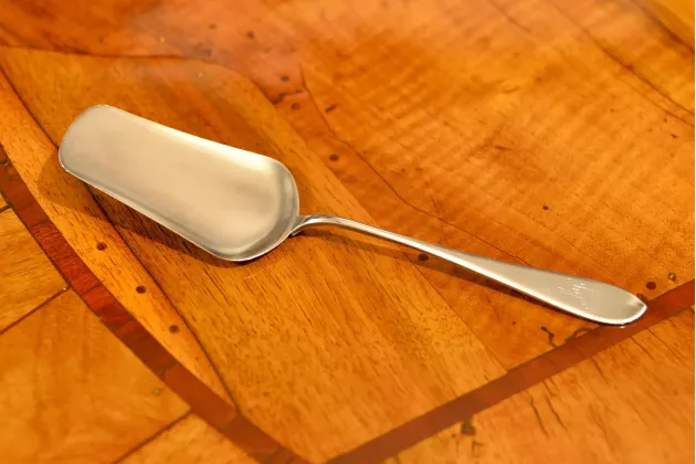 ŁOPATKA DO CIAST DESER&Oacute;W SREBRO 1928r