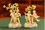 PARA FIGUREK Z AMORKAMI TRIEBNER ENS & Co VOLKSTEDT 1895r