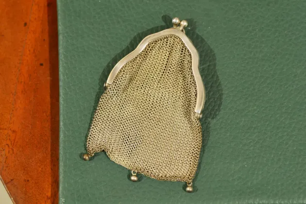 PORTMONETKA ZE SREBRA 1929r
