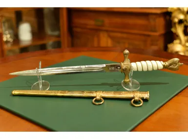 KORDZIK OFICERSKI KRIEGSMARINE wz. 1938 NIEMCY PIĘKNY STAN