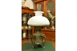 SECESYJNA LAMPA NAFTOWA NIETYPOWA FORMA ok. 1915r