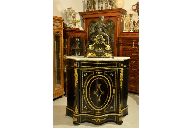SZAFKA KOMODA NAPOLEON III INKRUSTOWANA ok. 1860r