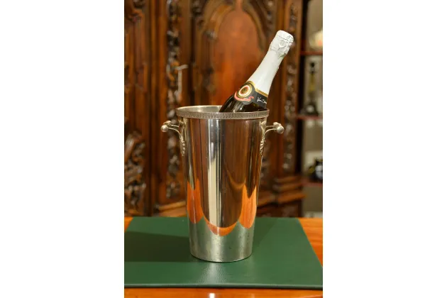 KRATER POJEMNIK NA WINO SZAMPANA PLATER ok. 1920r