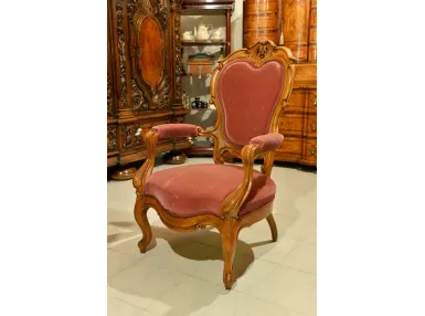 ORYGINALNY FOTEL LUDWIK FILIP ok. 1860r