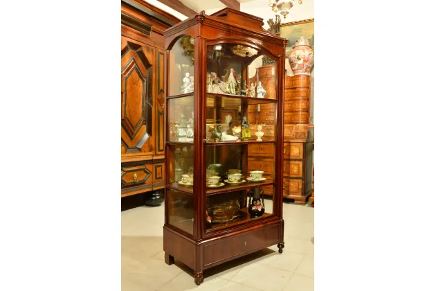 ORYGINALNA SERWANTKA BIEDERMEIER W PIĘKNEJ FORMIE ok. 1830r - PO PIĘKNEJ RENOWACJI