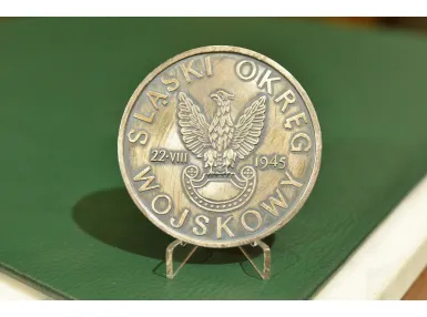 MEDAL - ŚLĄSKI OKRĘG WOJSKOWY - 22.08.1945