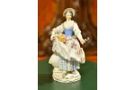 FIGURKA PORCELANOWA - OGRODNICZKA - MIŚNIA MEISSEN po 1934r