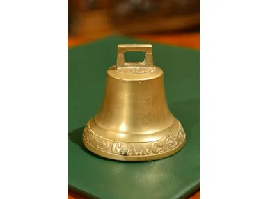 STARY MOSIĘŻNY DZWONEK 8cm /3/
