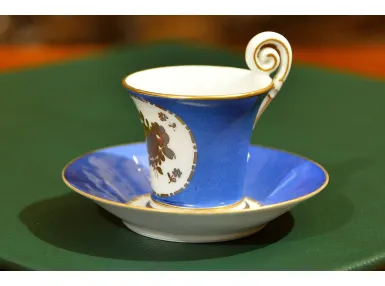 FILIŻANKA DO MOKKI ESPRESSO NYMPHENBURG 1895r /2/