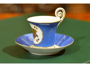 FILIŻANKA DO MOKKI ESPRESSO NYMPHENBURG 1895r /1/