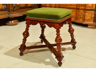 TABORET STOŁEK EKLEKTYCZNY ok. 1880r