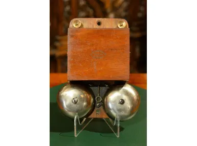 STARY ELEKTRYCZNY DZOWNEK np. DO DRZWI ok. 1920r