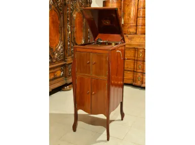 GRAMOFON PATEFON SZAFKOWY HIS MASTER'S VOICE ok. 1920r