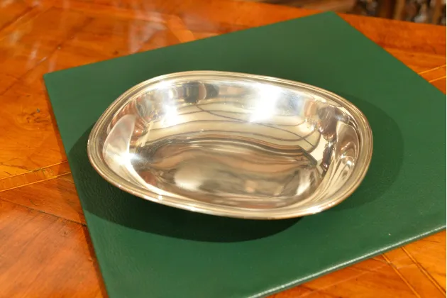 MISECZKA PATERKA SREBRZONA ok. 1930r