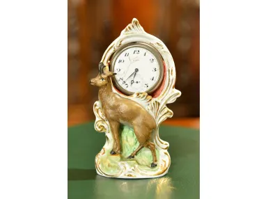 PORCELANOWY STOJECZEK NA ZEGAREK KIESZONKOWY 1891r