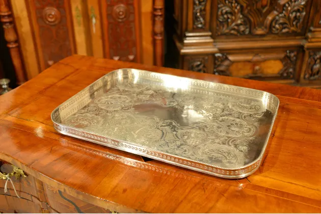 DUŻA TACA Z WYSOKIM RANTEM PLATER