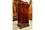SŁUPEK SZAFKA BIEDERMEIER MAHOŃ ok. 1830r PO PIĘKNEJ RENOWACJI