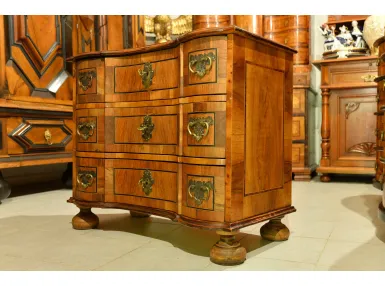 MALUTKA KOMODA BAROKOWA XVIIIw ok. 1750r