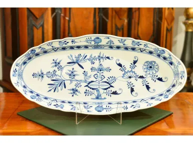 POTĘŻNY P&Oacute;ŁMISEK MIŚNIA WZ&Oacute;R CEBULOWY 54cm ok. 1900r