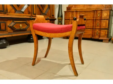 TABORET STOŁEK PUF BIEDERMEIER ok. 1830r