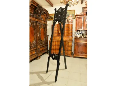 DUŻA DEKORACYJNA SZTALUGA DREWNO 183cm ok. 1900r