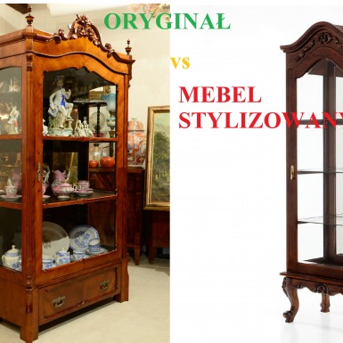 Antyki a meble stylizowane